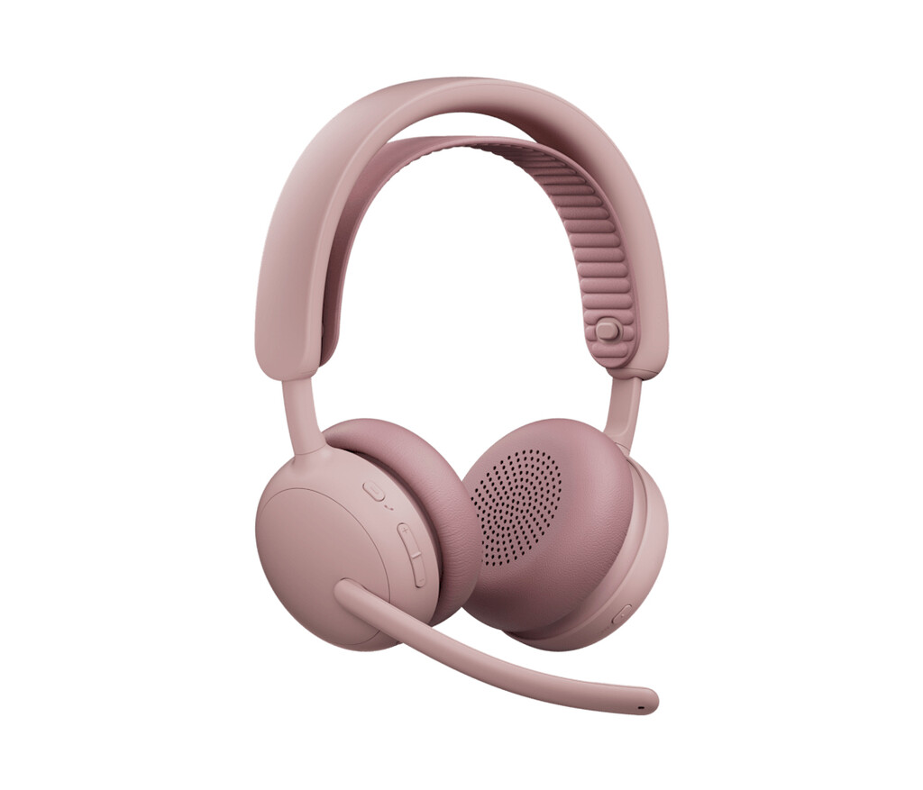 Logitech Zone Wireless 2 ES Headset Bedraad en draadloos Hoofdband Oproepen/muziek USB Type-C Bluetooth Roze - Afbeelding 4