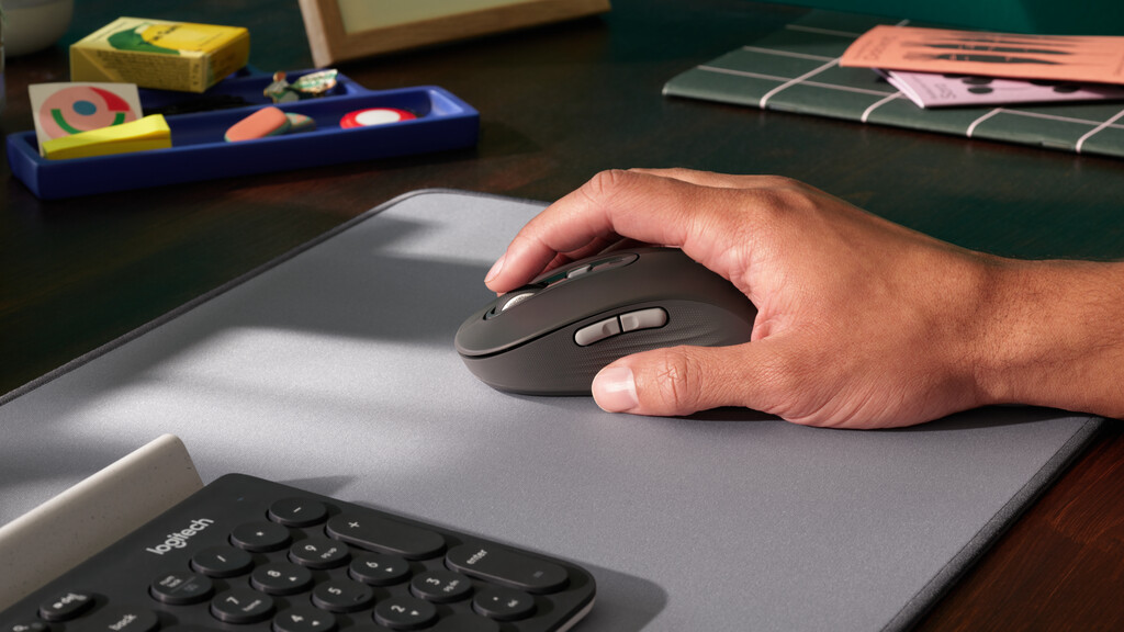 Logitech Signature Plus M750L muis Universeel Rechtshandig RF-draadloos + Bluetooth Optisch 4000 DPI - Afbeelding 14
