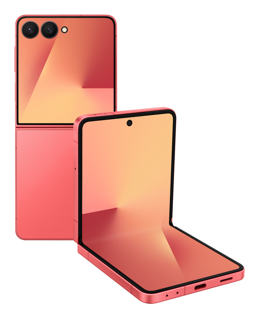 Samsung Galaxy Z Flip 7 17,5 cm (6.9") Dual SIM Android 16.0 5G USB Type-C 12 GB 256 GB 4300 mAh Koraal
