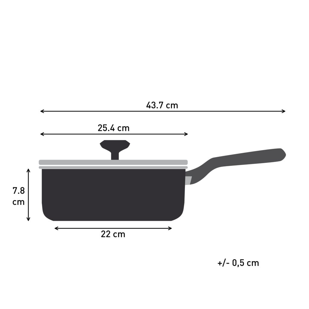 Tefal Change Black keramische hapjespan 24 cm - inductie - Afbeelding 9