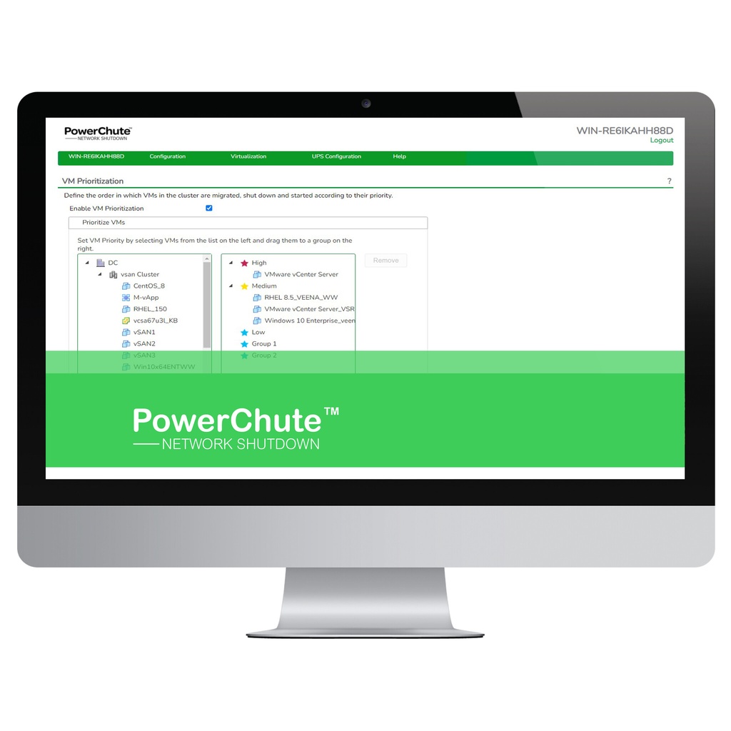 APC Smart-UPS On-Line SRT5KXLI - 5kW/VA, 6x C13, 4x C19 uitgang, Embedded NMC, Tower - Afbeelding 4