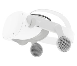 Logitech Chorus Hoofdtelefoons Bedraad Hoofdband Virtuele realiteit (VR) USB Type-C Wit