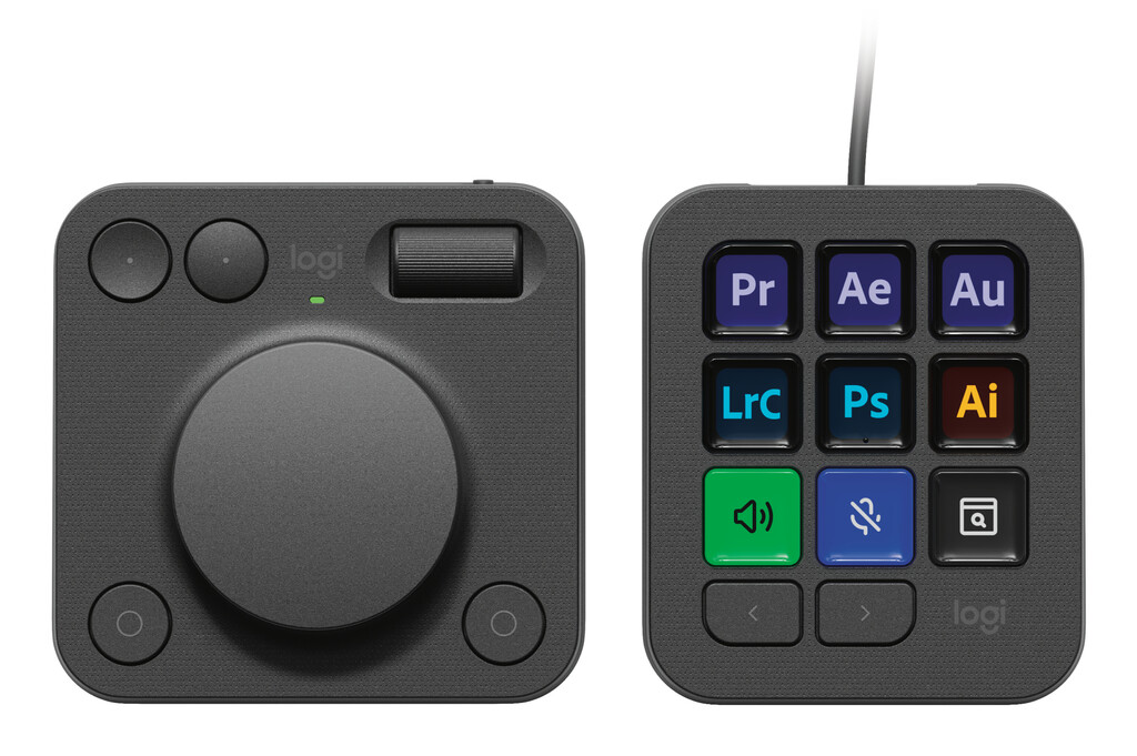 Logitech MX Creative Console Toetsenblok Bluetooth/USB Grafiet