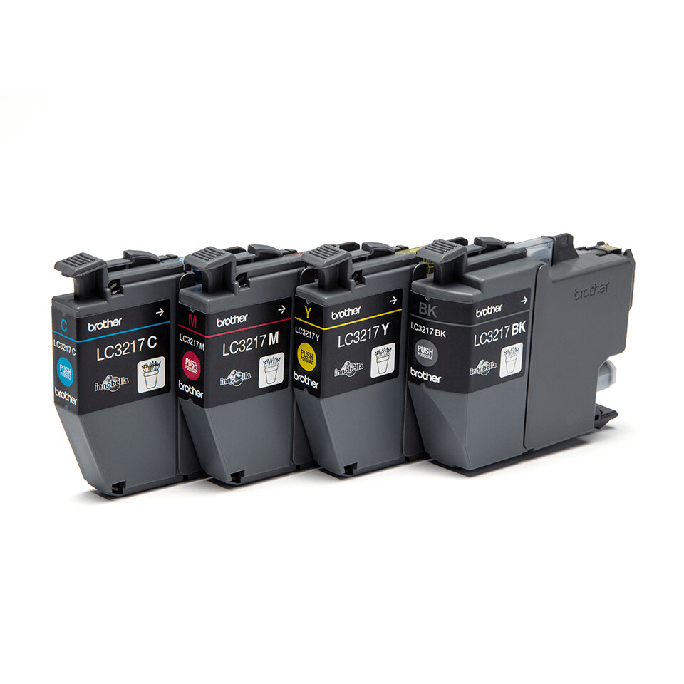 Brother LC3217VAL inktcartridge 4 stuk(s) Origineel Zwart, Cyaan, Magenta, Geel - Afbeelding 3