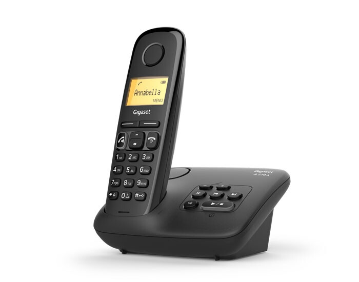 Gigaset A270 Trio DECT-telefoon Nummerherkenning Zwart - Afbeelding 3