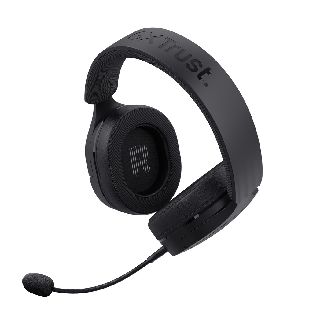 Trust GXT 491 Fayzo Gaming Headset - Draadloze gamingheadset – Bluetooth en USB verbinding – Afneembare microfoon – Zwart - Afbeelding 3