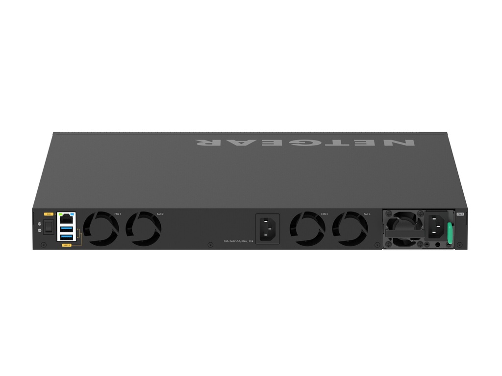 NETGEAR XSM4328CV Managed L3 10G Ethernet (100/1000/10000) Power over Ethernet (PoE) 1U Zwart - Afbeelding 7