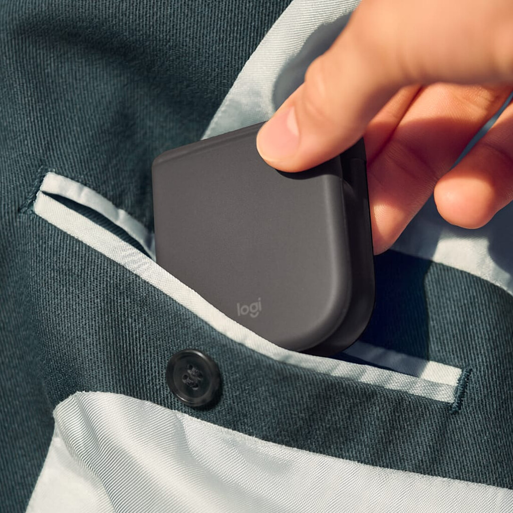 Logitech Mobi Fold muis Reizen Ambidextrous RF-draadloos + Bluetooth Optisch 4000 DPI - Afbeelding 2