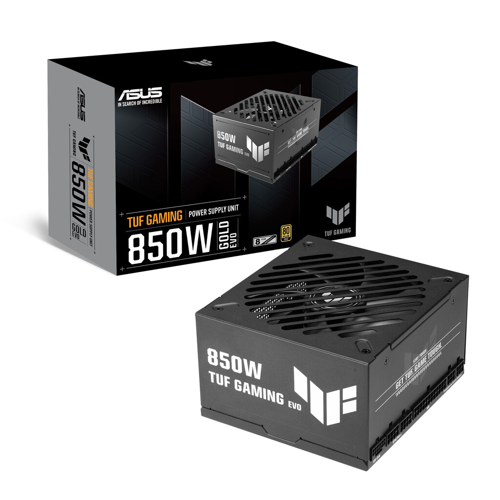 ASUS TUF-GAMING-850G-EVO power supply unit 850 W 20+4 pin ATX ATX Zwart - Afbeelding 10