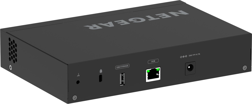 NETGEAR GSM4210PX Managed L2/L3 Gigabit Ethernet (10/100/1000) Power over Ethernet (PoE) Zwart - Afbeelding 5