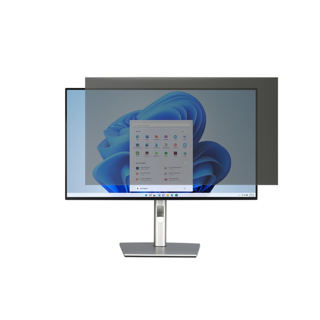 Kensington 2-way Removable Privacy Screen Filter voor Samsung F24T450GYU 24" Monitors 16:10 - Afbeelding 9