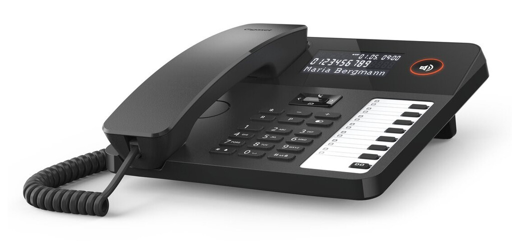 Gigaset DESK 600 Analoge telefoon Nummerherkenning Zwart - Afbeelding 2