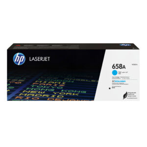 HP 658A originele cyaan LaserJet tonercartridge