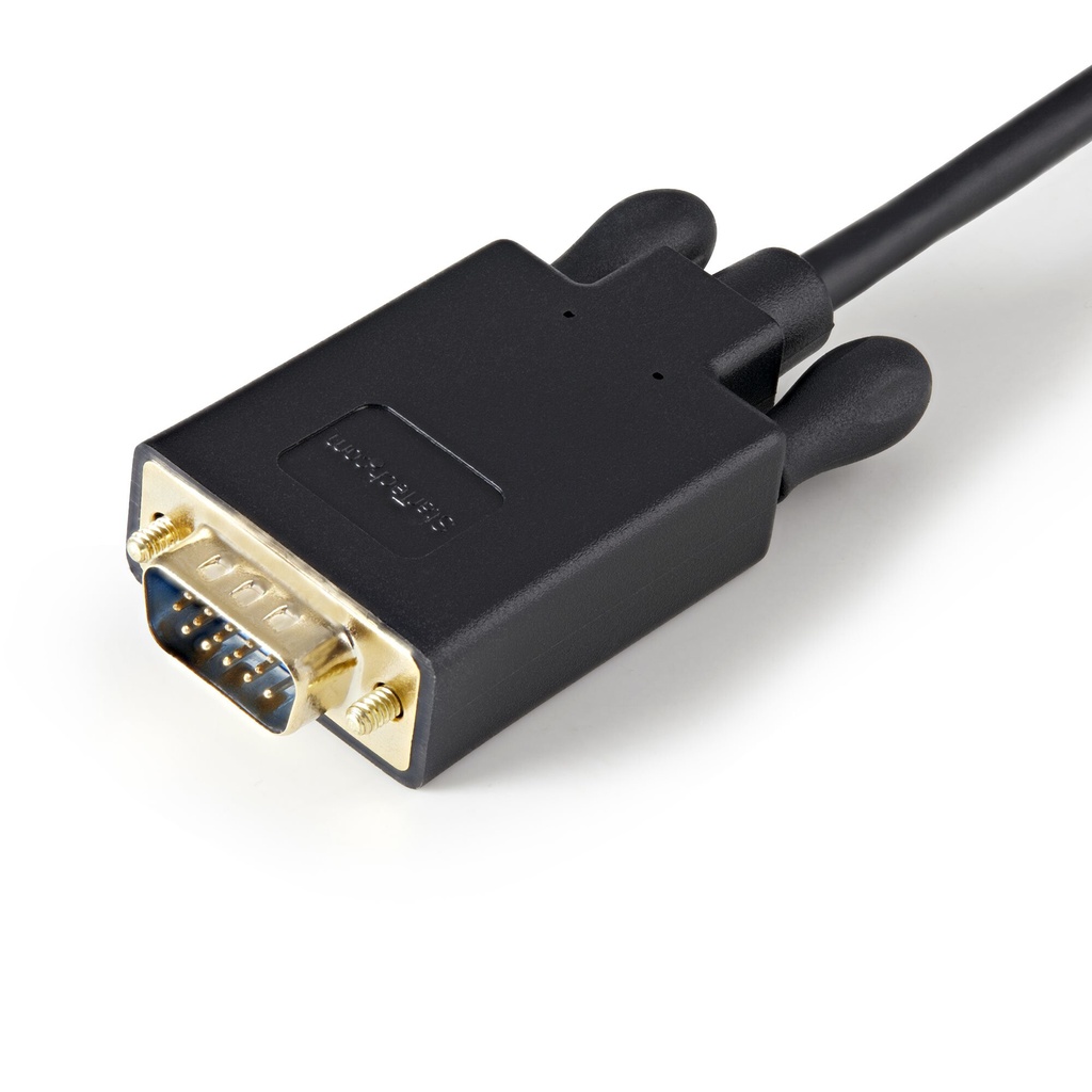 StarTech.com 91 cm lange DisplayPort-naar-VGA-adapterconverterkabel – DP naar VGA 1920x1200 - zwart - Afbeelding 3
