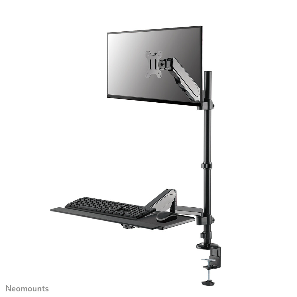 Neomounts DS90-325BL1 Zit-sta werkstation bureau 17-32" - gasveer