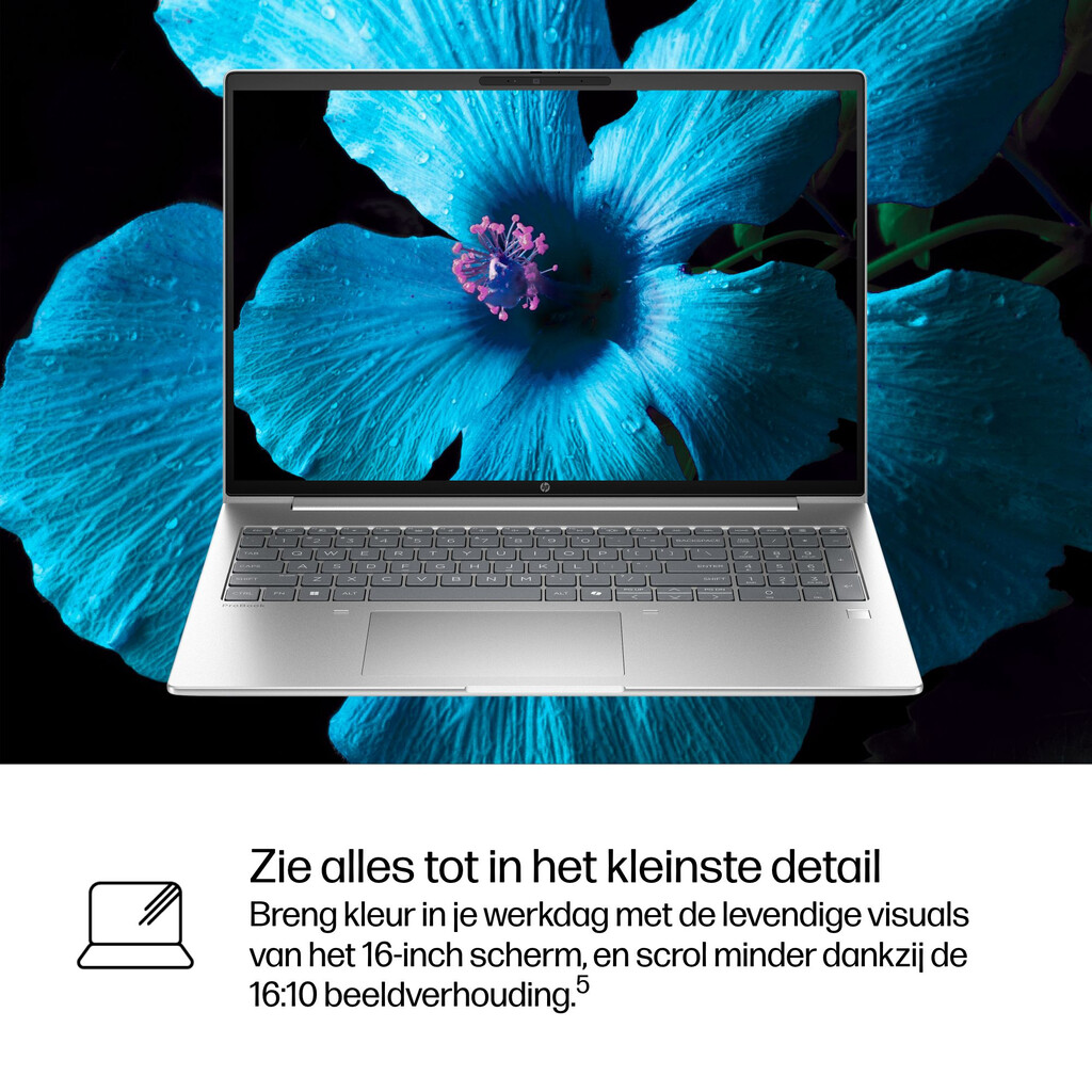 HP ProBook 4 G1i AI Intel Core Ultra 7 255H Laptop 40,6 cm (16") WUXGA 16 GB DDR5-SDRAM 512 GB SSD Wi-Fi 6E (802.11ax) Windows 1 - Afbeelding 13