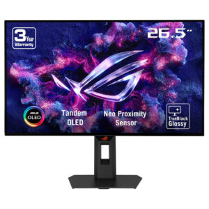 ASUS ROG Strix XG27AQWMG computer monitor 67,3 cm (26.5") 2560 x 1440 Pixels Quad HD OLED Zwart