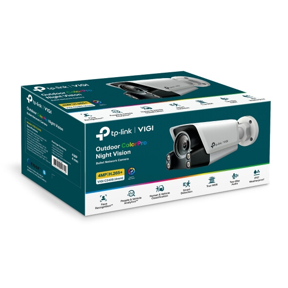 TP-Link VIGI C340S Kogel (vorm) IP-beveiligingscamera Buiten 2688 x 1520 Pixels Muur - Afbeelding 2