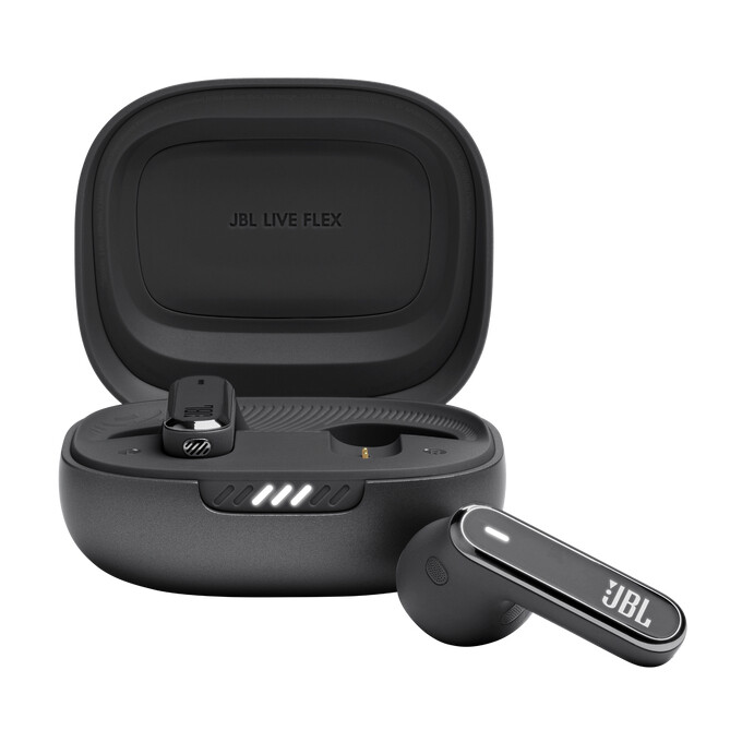 JBL Live Flex Headset True Wireless Stereo (TWS) In-ear Oproepen/muziek Bluetooth Zwart