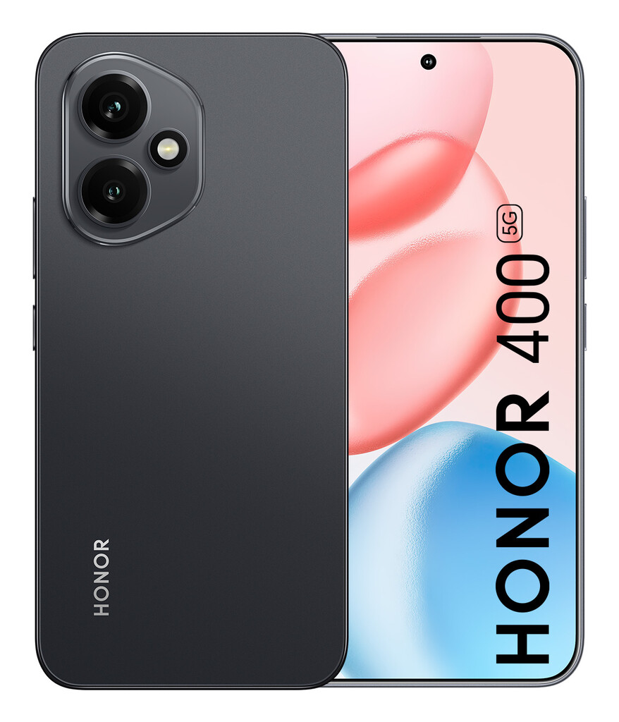 Honor 400 16,6 cm (6.55") Hybride Dual SIM MagicOS 9.0 5G 8 GB 512 GB 6000 mAh Zwart