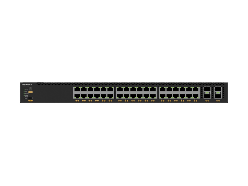 NETGEAR XSM4340CV Managed L3 10G Ethernet (100/1000/10000) Power over Ethernet (PoE) 1U Zwart - Afbeelding 7