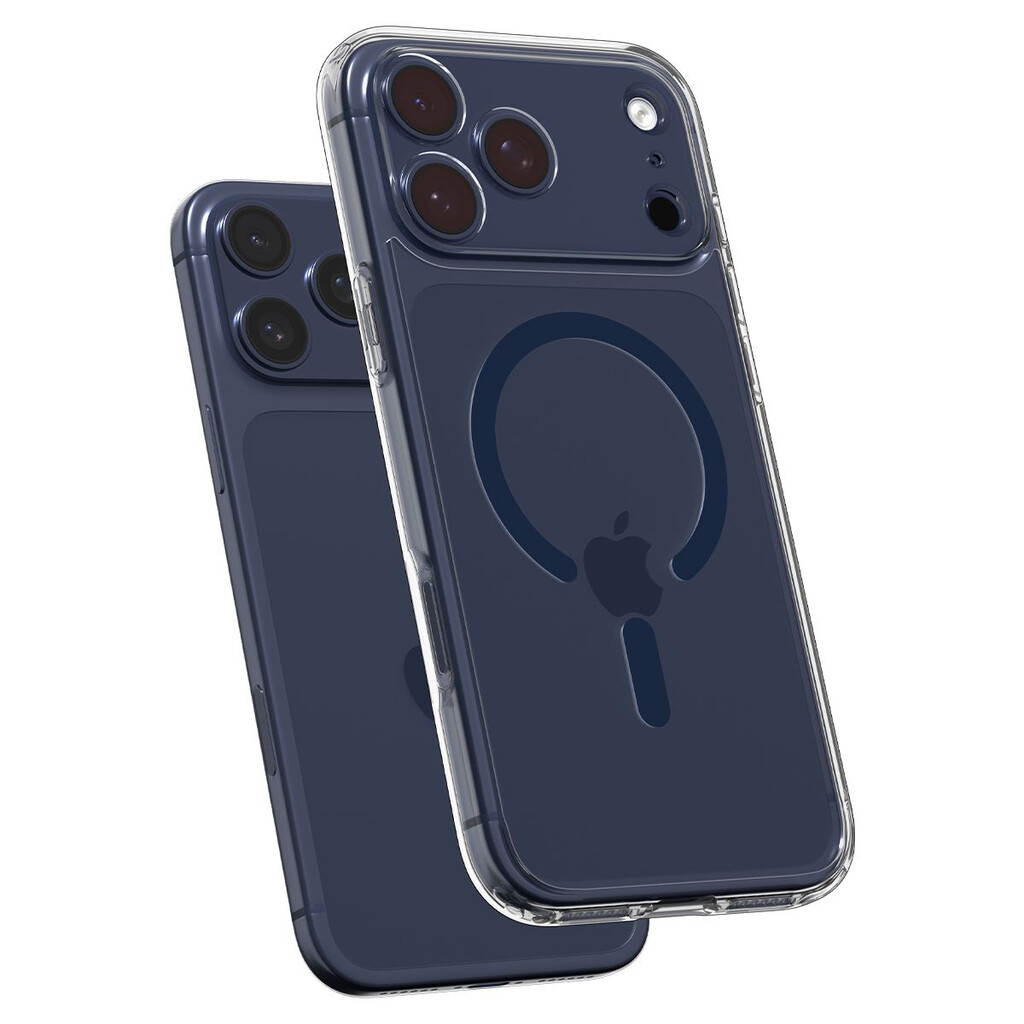 Spigen Ultra Hybrid (Mag Fit) mobiele telefoon behuizingen 17,5 cm (6.9") Hoes Donkerblauw, Transparant - Afbeelding 5