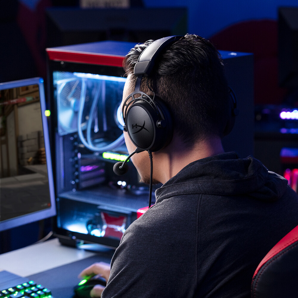 HyperX Cloud Alpha - Wireless Gaming Headset (zwart-rood) - Afbeelding 8