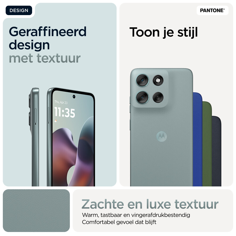Motorola moto g56 5G 17,1 cm (6.72") Hybride Dual SIM Android 15 USB Type-C 8 GB 256 GB 5200 mAh Grijs - Afbeelding 15