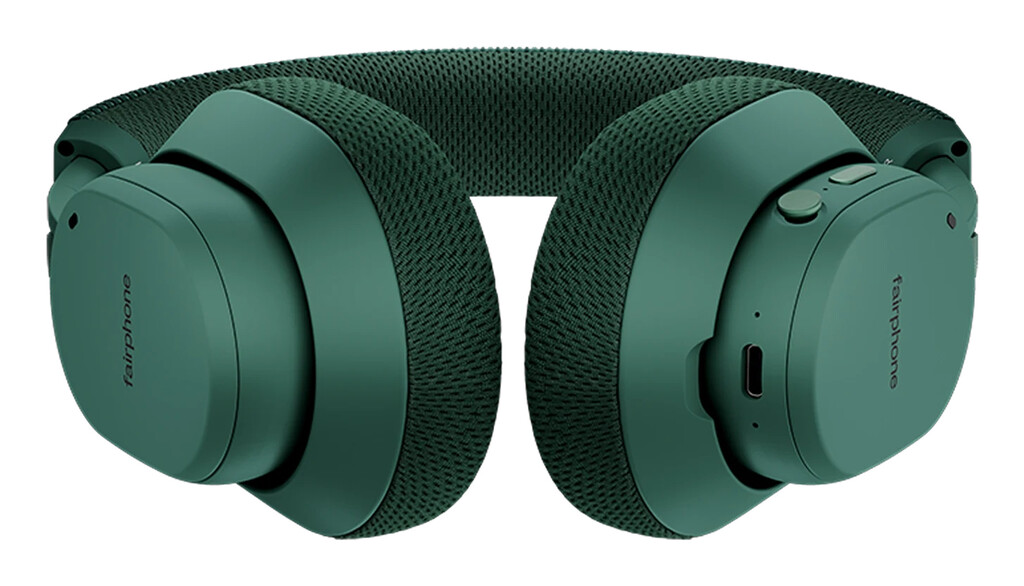 Fairphone Fairbuds XL Headset Draadloos Hoofdband Oproepen/muziek USB Type-C Bluetooth Groen - Afbeelding 2