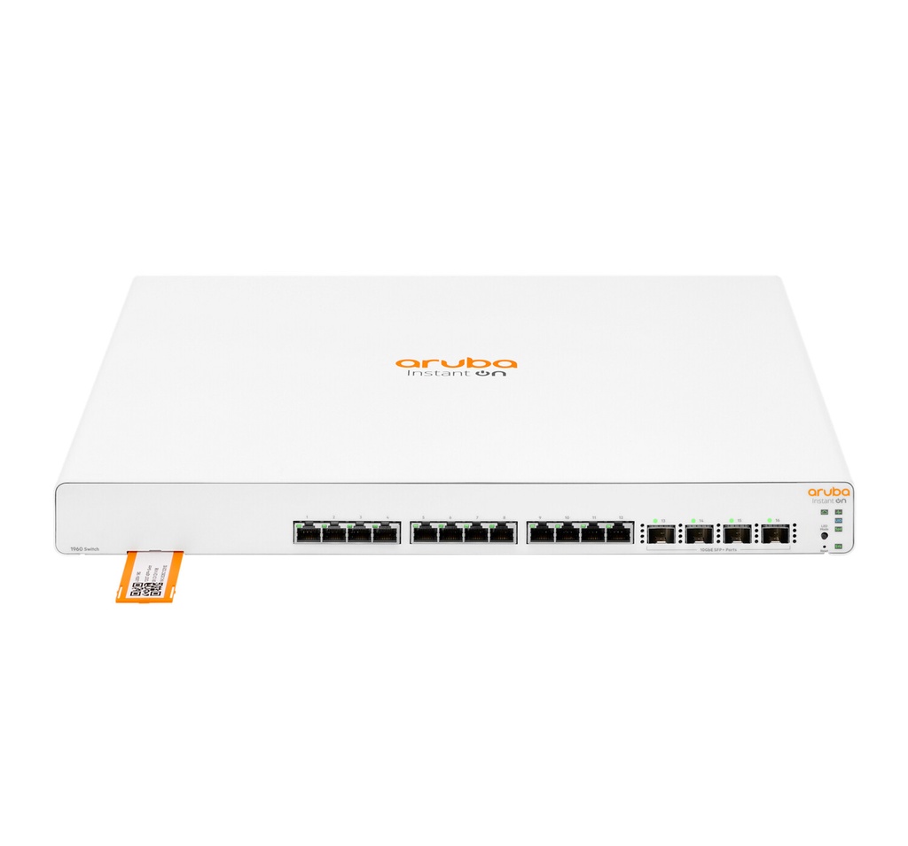 Hewlett Packard Enterprise Aruba Instant On 1960 12XGT 4SFP+ Managed L2+ 10G Ethernet (100/1000/10000) 1U Wit - Afbeelding 5
