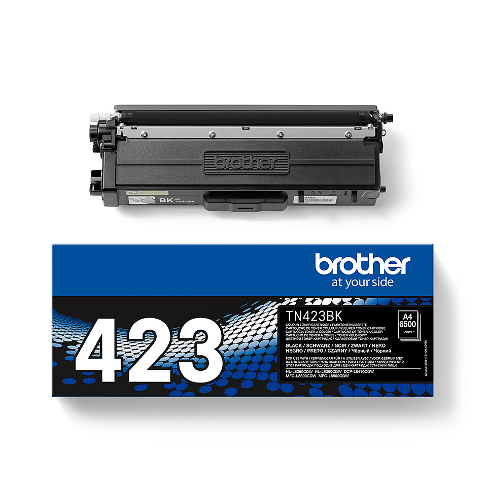 Brother TN-423BK tonercartridge 1 stuk(s) Origineel Zwart - Afbeelding 2