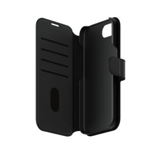 PanzerGlass CARE™ by ® Tango 2-in-1 Wallet Case w. Qi iPhone 17e | 16e mobiele telefoon behuizingen Hoes Zwart
