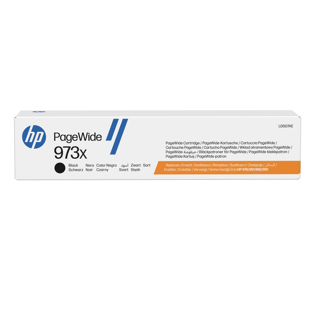 HP 973X originele zwarte high-capacity PageWide cartridge