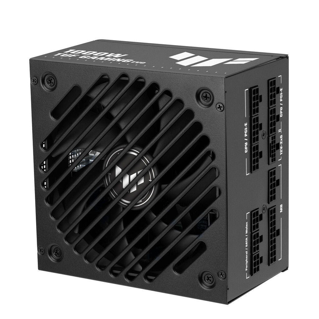 ASUS TUF Gaming 1000W Gold EVO power supply unit 20+4 pin ATX ATX Zwart - Afbeelding 12