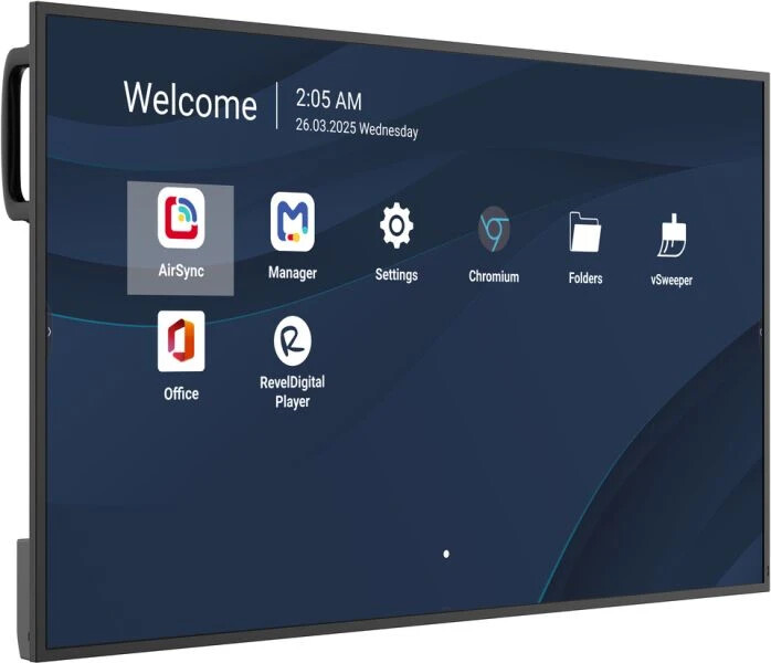 Viewsonic CDE4314-2C beeldkrant Digitale signage flatscreen 109,2 cm (43") LCD Wifi 500 cd/m² 4K Ultra HD Zwart Type processor A - Afbeelding 2