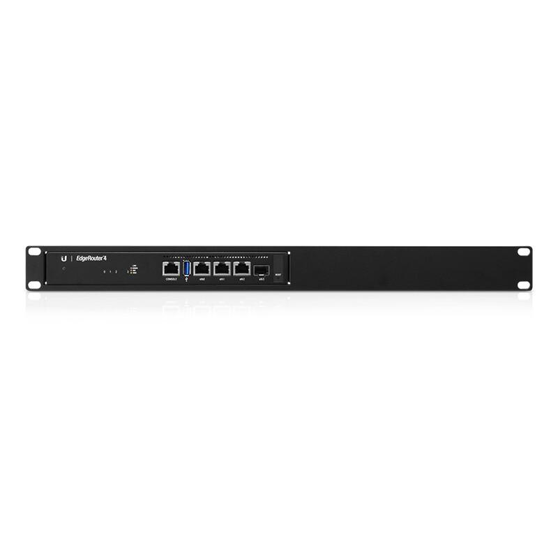 Ubiquiti EdgeRouter 4 bedrade router Gigabit Ethernet Zwart - Afbeelding 3