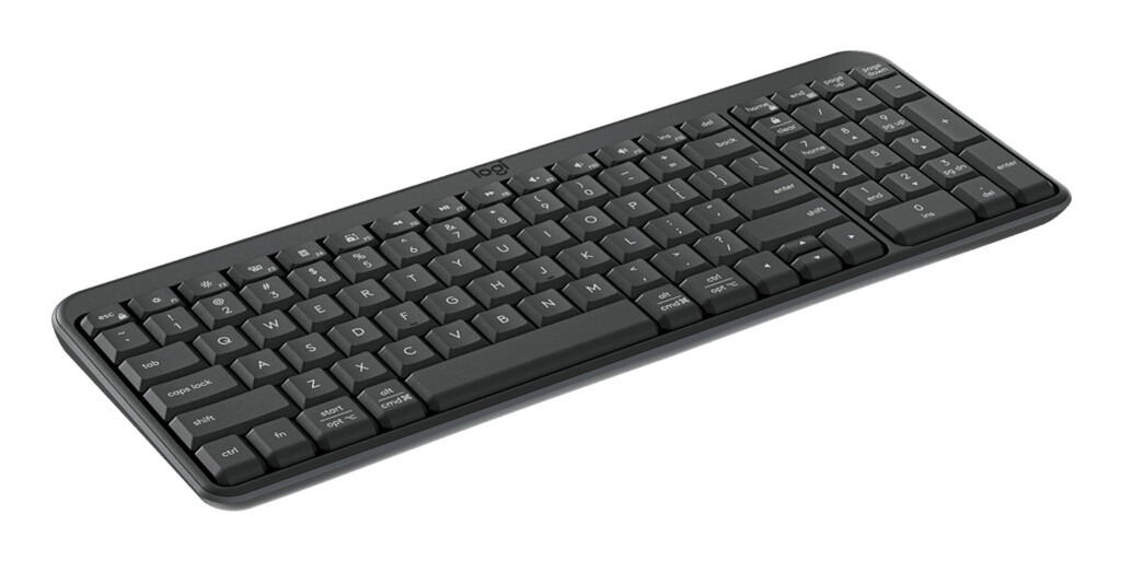 Logitech K250 toetsenbord Universeel RF-draadloos + Bluetooth AZERTY Belgisch Grafiet - Afbeelding 5