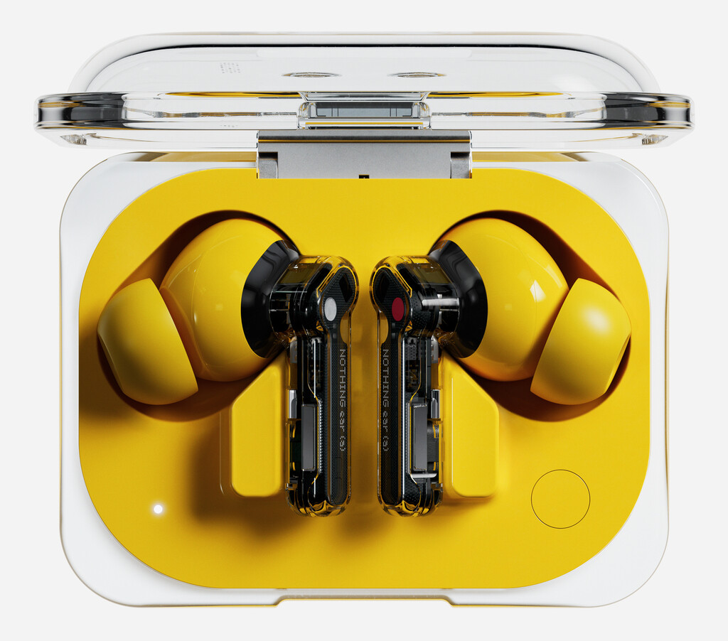 Nothing Ear (a) Headset True Wireless Stereo (TWS) In-ear Oproepen/muziek USB Type-C Bluetooth Geel - Afbeelding 6
