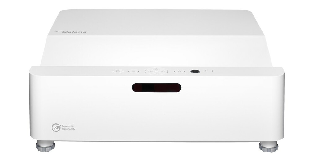 Optoma ZH430UST Projector met ultrakorte projectieafstand 4000 ANSI lumens DLP 1080p (1920x1080) 3D Wit
