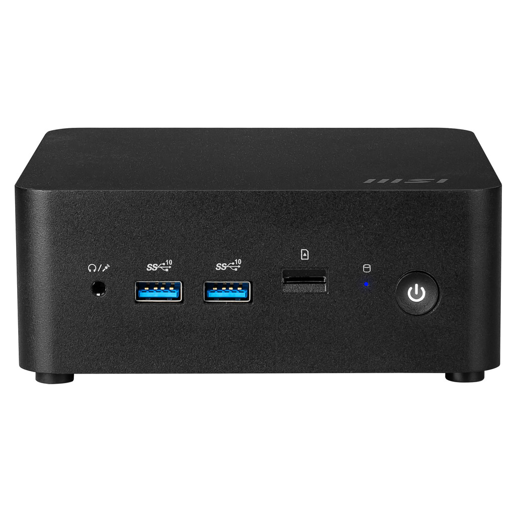 MSI Cubi NUC 1MG-283EU Intel Core 7 150U 16 GB DDR5-SDRAM 1 TB SSD Windows 11 Pro Mini PC Zwart - Afbeelding 8