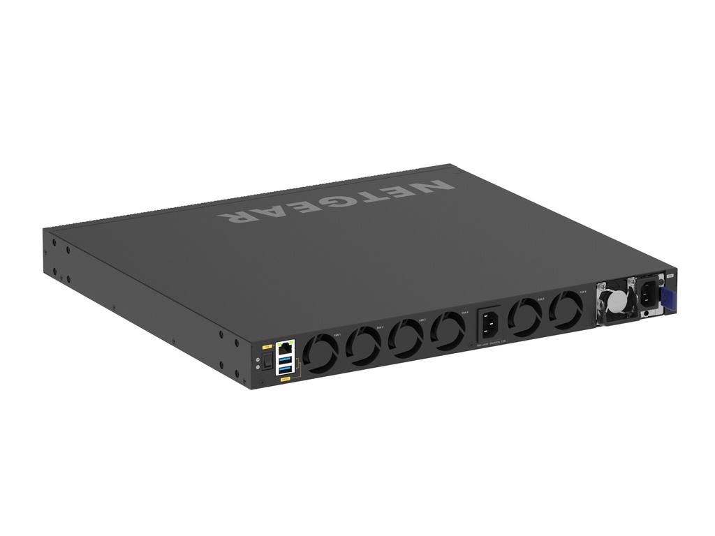 NETGEAR XSM4340V Managed L3 10G Ethernet (100/1000/10000) Power over Ethernet (PoE) 1U Zwart - Afbeelding 3