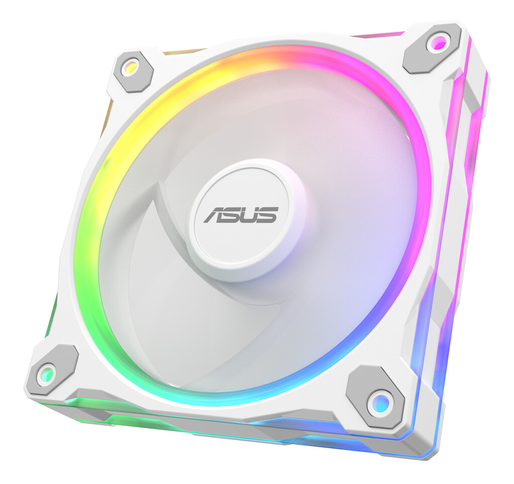 ASUS Prime MR120 Fan ARGB Reverse White 3in1 Computer behuizing Ventilator 12 cm Wit 3 stuk(s) - Afbeelding 9