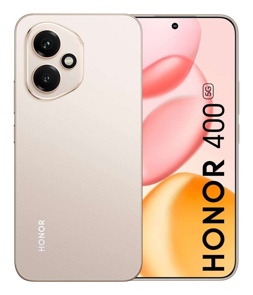 Honor 400 16,6 cm (6.55") Hybride Dual SIM MagicOS 9.0 5G USB Type-C 8 GB 512 GB 6000 mAh Goud
