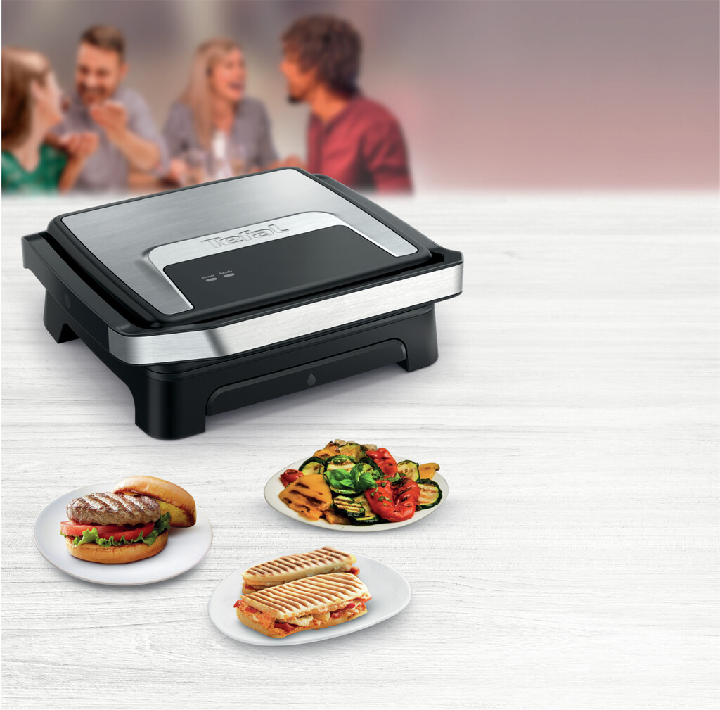 Tefal Inicio Classic Inox GC271D paninimaker & grill - Afbeelding 13