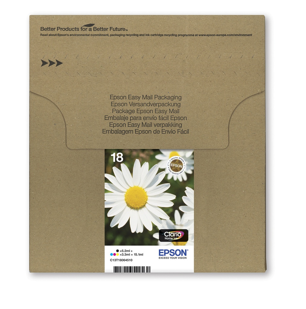 Epson Daisy Multipack 4-colours 18 EasyMail - Afbeelding 2